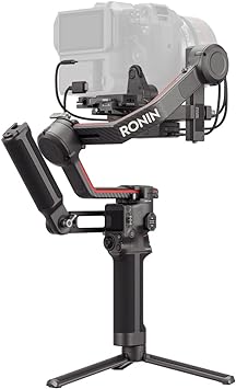 Photo 1 of DJI RS 3 Pro Combo, 3-Axis Gimbal Stabilizer for DSLR and Cinema Cameras Canon/Sony/Panasonic/Nikon/Fujifilm/BMPCC, Automated Axis Locks, Carbon Fiber Arms, Includes Ronin Image Transmitter, Black