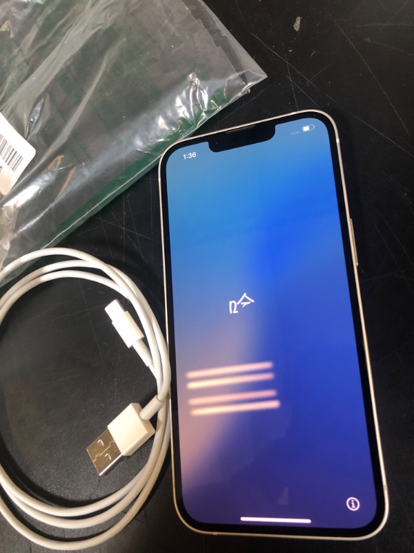 Photo 1 of Apple iPhone 13, 128GB, Starlight - Unlocked (Renewed)