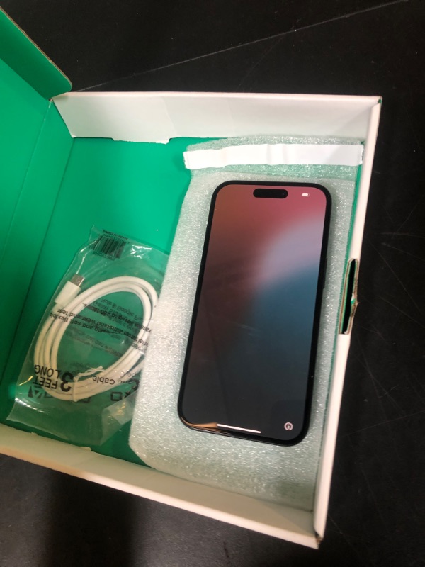 Photo 1 of Apple iPhone 15, 128GB, Black - Unlocked (Renewed Premium)