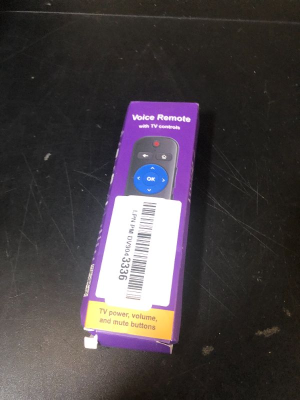 Photo 1 of Voice Universal Remote Control, for Roku Stick Remote Replacement, for Roku Streaming Players, Steaming Sticks, Audio and TVs, with 4 App Shorcut Keys