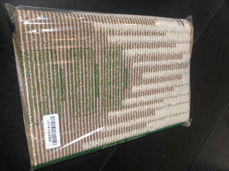 Photo 1 of PADOOR Stair Treads Landing Mat Non Slip for Wooden Steps Indoor, 3D Peel and Stick Stair-Carpet Treads Washable Reusable Adhesive Stair Rugs for Kids and Dogs 31"x31" Brown