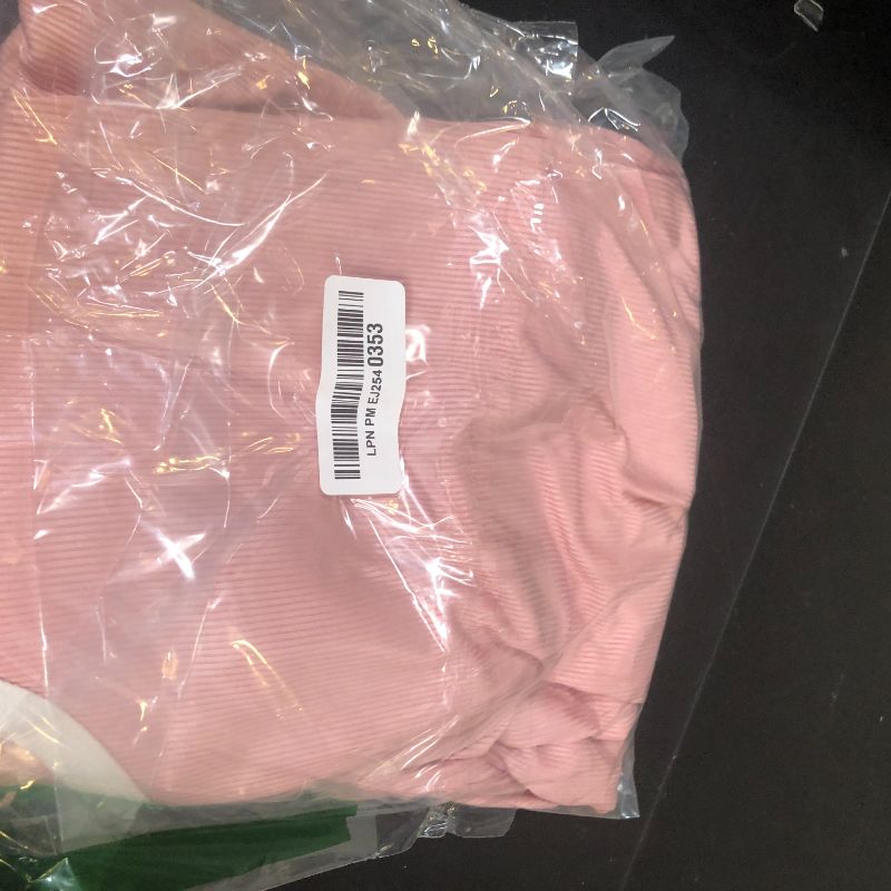 Photo 1 of Manydress Women's Summer Tank Basic Backless Square Neck Sleeveless Side Slit Bodycon Midi Dress MY335 (Pink, M)