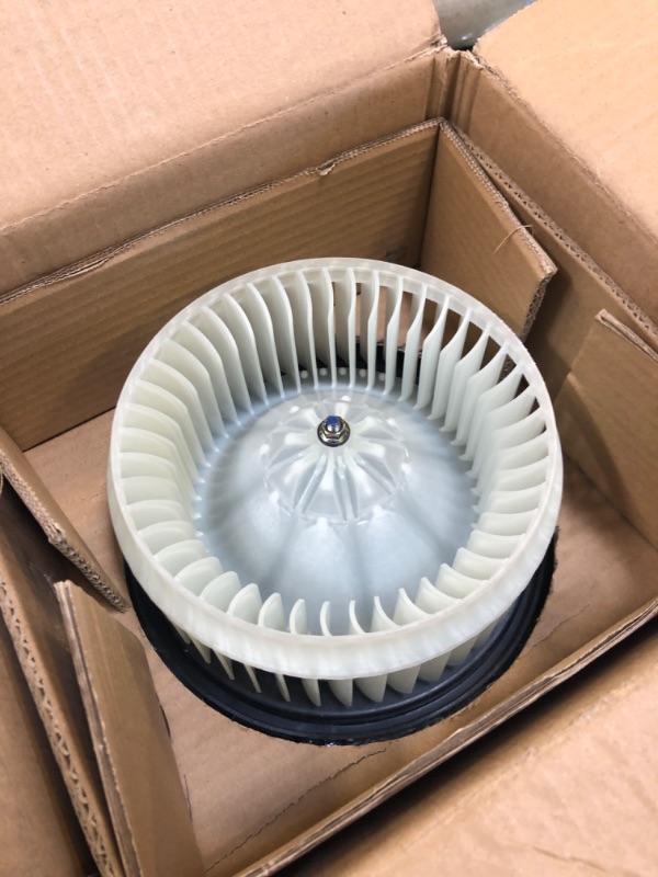Photo 1 of Replacement AC Blower Motor with Fan - Replaces 68232372AC, 87103-0E040, 87103-60400 - Dodge, Lexus and Toyota Vehicles - Journey, ES300h, ES350, 4Runner, Avalon, Camry, Highlander - 2005-2020