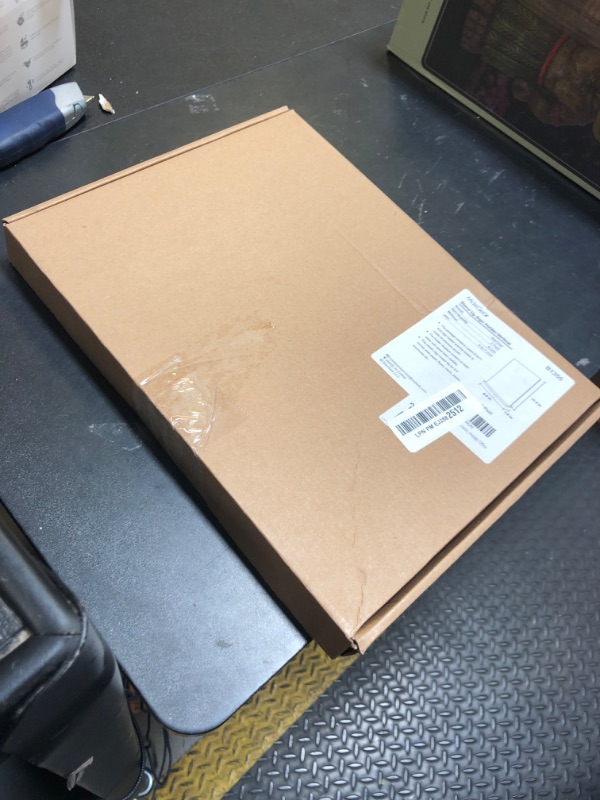 Photo 1 of MaxGear Acrylic Sign Holder 8.5x11 Inches 2 Pack, Double Sided Clear Display Stand Table Top Paper Holder, Vertical Menu Flyer Stand, Plastic Frame for Stores, Restaurants, Hotels, Office