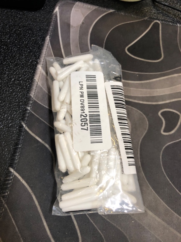 Photo 1 of Cenipar Dishwasher Rack Tine Prong Repair End Cover Caps White (100pcs) Anti Slip 1 inch Round Tips