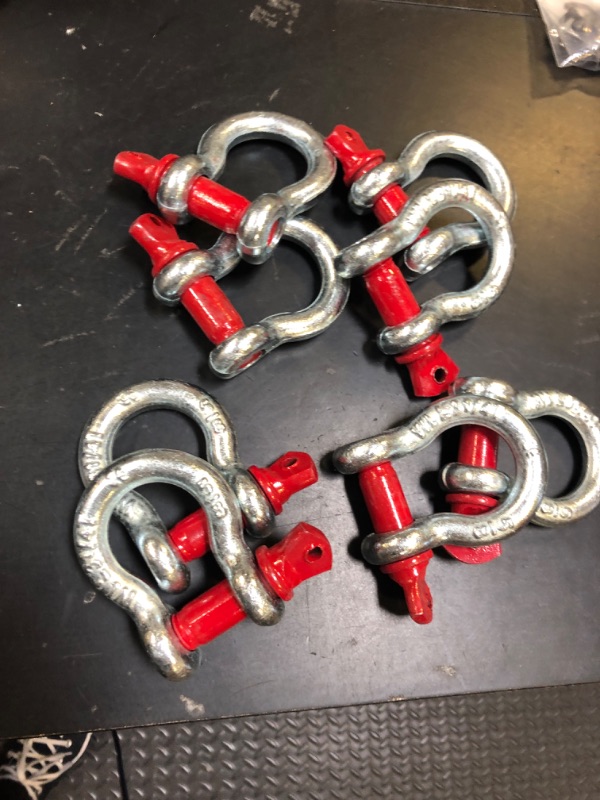 Photo 1 of D-Ring Shackles 5/8 INCH 4 PAIRS