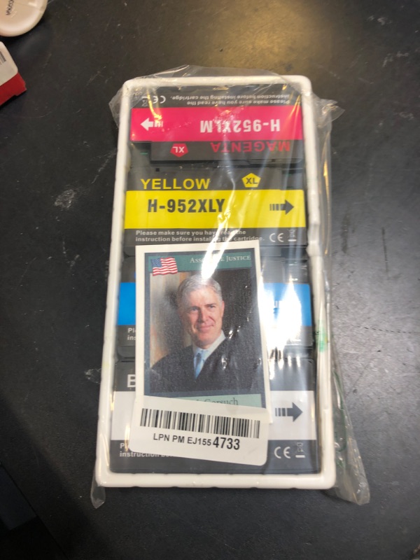 Photo 1 of GoToners 952XL Latest Upgrade Compatible Ink Cartridges Combo Pack Replacement for HP 952 XL Use for Officejet Pro 8710 8720 7740 8210 8740 8715 7720 8725 8730 (1 Black, 1 Cyan, 1 Magenta, 1 Yellow)