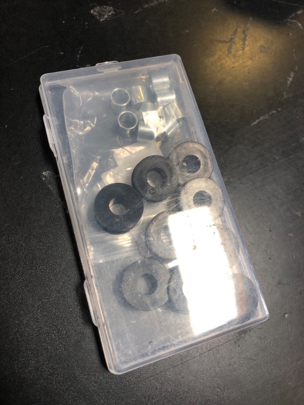 Photo 1 of Generic TDZ 10pcs M8 Rubber Grommets?rubber + steel lining buffer washer?For Motorcycle fairing, windshield, hard saddle bag bracket mounting, and many other uses
