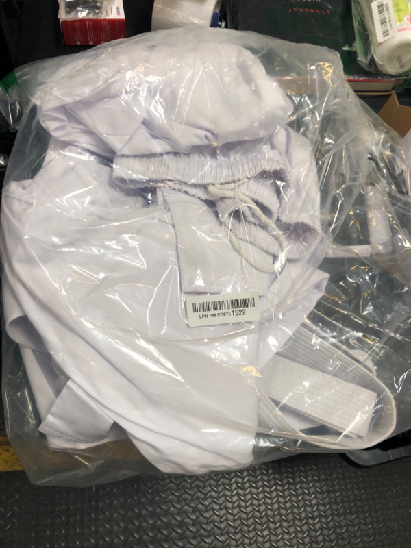 Photo 1 of Hawk Sports Karate Uniform, Lightweight Karate Gi with Belt for Kids and Adults, Ideal for Martial Arts Training and Sparring, Durable Training Gear, Size 5 (5'9''/170lbs)