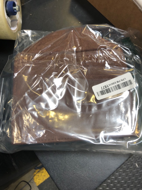 Photo 1 of SMART DK Purse Organizer Insert for Handbags,Felt Bag Organizers Fit Picotin 18/22/26 Bags (Brown, P22)