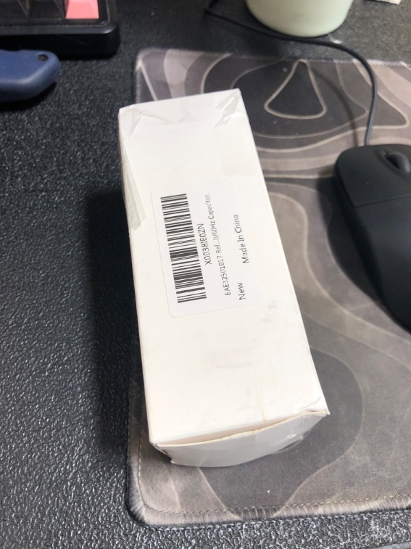 Photo 1 of EAE32501017 Refrigerator Run Capacitor Compatible with LG?20?F 450VAC,50/60Hz Capacitor.