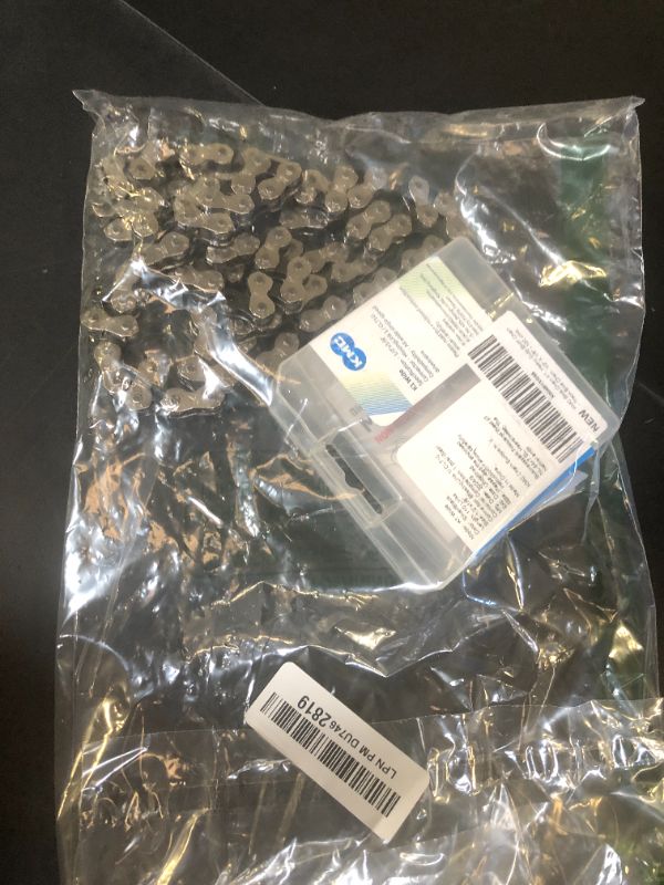 Photo 1 of KMC Bike Chain K1, Heavy Duty BMX Chain, Unbeatable Strength & Great Looks, Single Speed Chain with Dynamic Configured Plates, High-Load Bicycle Chain, Track Bike Chain, 1/2" X 1/8" - 100 Links