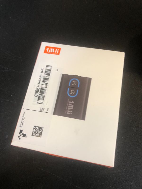 Photo 1 of 1Mii Bluetooth 5.3 Transmitter Receiver for TV to Wireless Headphones, Dual Link AptX Adaptive/Low Latency/HD Audio, Aux Adapter for Home Stereo, Airplane, Boat, Gym