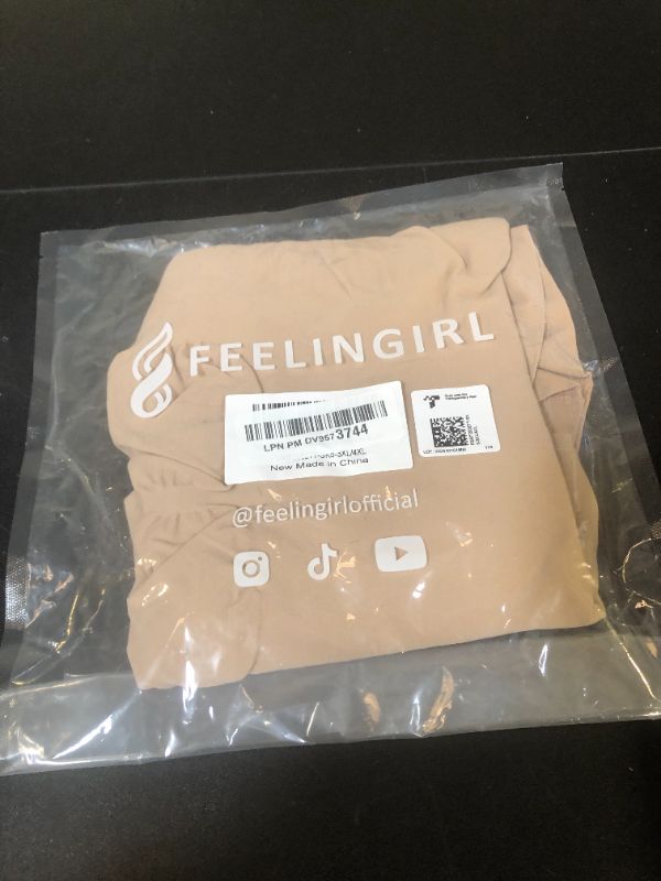 Photo 1 of FeelinGirl Shapewear Bodysuit for Women Tummy Control Faja Shaper Seamless Butt Lifter Thigh Slimmer Body Shaper Nude 3XL/4XL