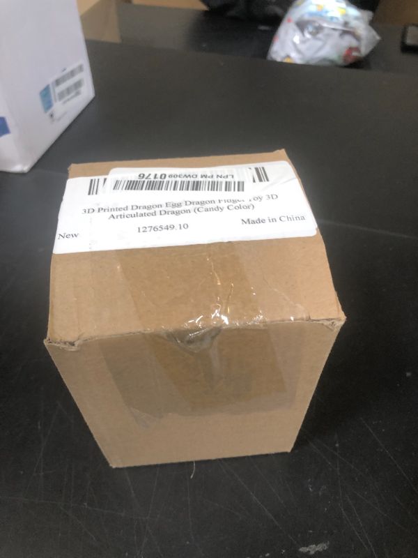 Photo 1 of 3D Printed Dragon Easter Egg, Mystery Crystal Articulated Dragon Fidget Toys, Surprise Prefilled Easter Egg Filled with Toy - Basket Essentials Stuffers for Kids Girls Boys (Random Candy Colors)
