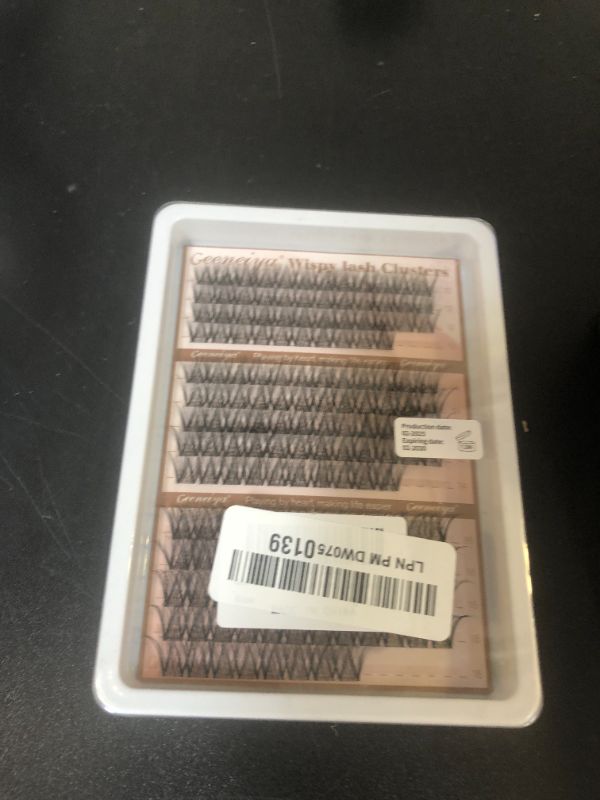 Photo 1 of Medium Lash Clusters Short Wispy C Curl Eyelash Clusters 12-16MM Individual Eyelashes Natural Cluster Eyelash Extensions Natural Looking Cluster Lashes by Geeneiya (C Curl,12-14-16)