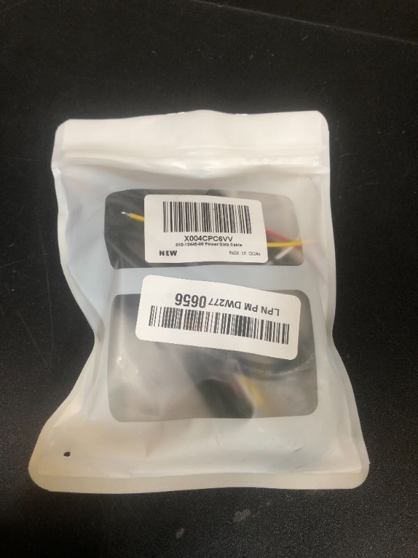 Photo 1 of 010-12445-00 Power/Data Cable Threaded 4-pin 6 Feet Fits for Garmin echoMAP Chirp,ECHOMAP Plus UHD,GPSMAP,Panoptix Upgrade (6 feet)