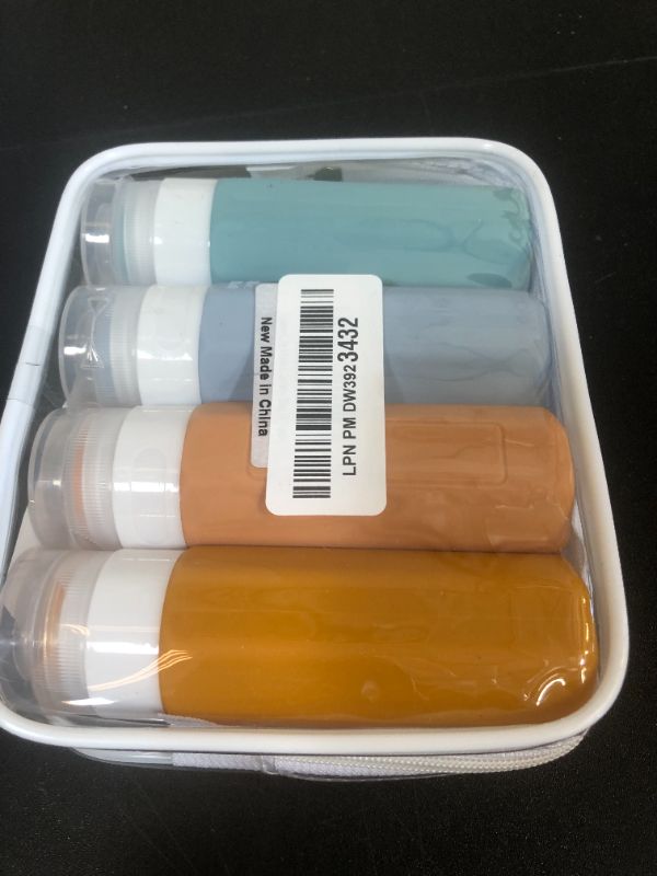 Photo 1 of Redfly Travel Bottles for Toiletries, 3oz Tsa Approved Travel Size Containers, BPA Free Leak Proof Squeezable Containers for Toiletries, Silicone Refillable Essentials for Shampoo Conditioner Mix