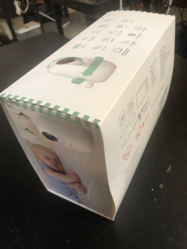 Photo 1 of Momcozy Baby Monitor with 2 Cameras 5’’ 1080P Split Screen Video Baby Monitor with Camera and Audio no WiFi for Baby Safety 5000mAh Battery Infrared Night Vision 2-Way Audio 960ft Range Ideal Gift