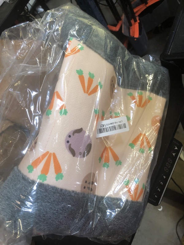 Photo 1 of Tierecare Guinea Pig Hideout Bed Rabbit House Cave Accessories Cozy Hide-Out for Bunny Hedgehog Ferret Chinchilla&Other Small Animals (Grey)