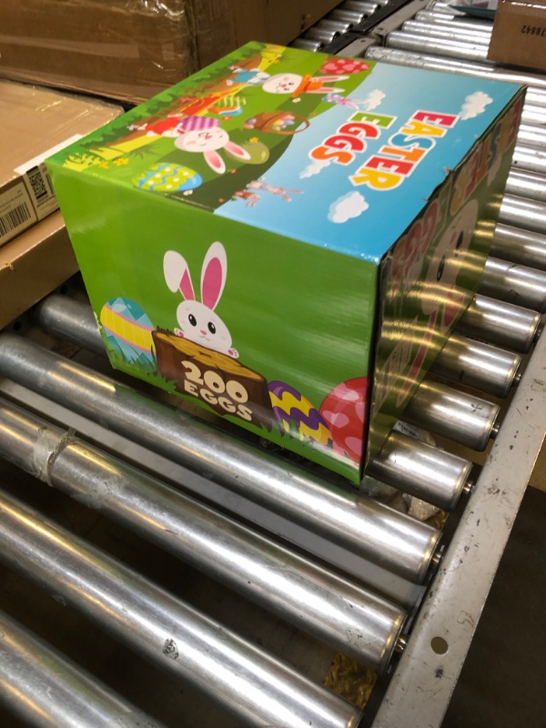 Photo 1 of 200 Pack 3 Inch Large Easter Eggs Bulk Include 6 Surprise Golden Eggs, Bright Colors Fillable Plastic Easter Egg Empty for Easter Hunt, Easter Basket Stuffers Fillers Party Favors