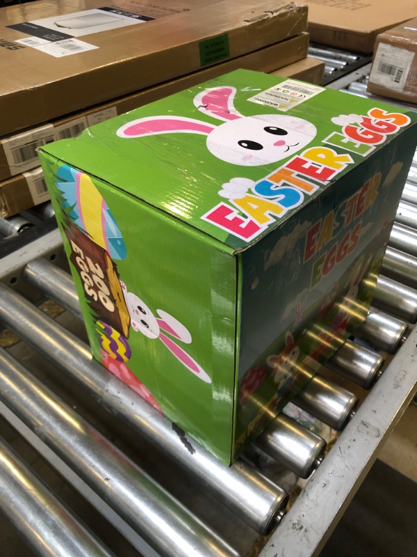 Photo 1 of 200 Pack 3 Inch Large Easter Eggs Bulk Include 6 Surprise Golden Eggs, Bright Colors Fillable Plastic Easter Egg Empty for Easter Hunt, Easter Basket Stuffers Fillers Party Favors