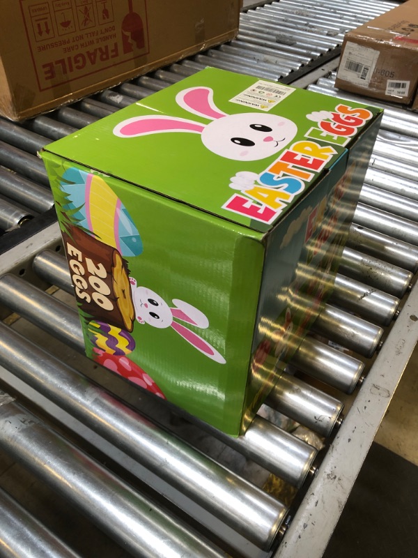 Photo 1 of 200 Pack 3 Inch Large Easter Eggs Bulk Include 6 Surprise Golden Eggs, Bright Colors Fillable Plastic Easter Egg Empty for Easter Hunt, Easter Basket Stuffers Fillers Party Favors