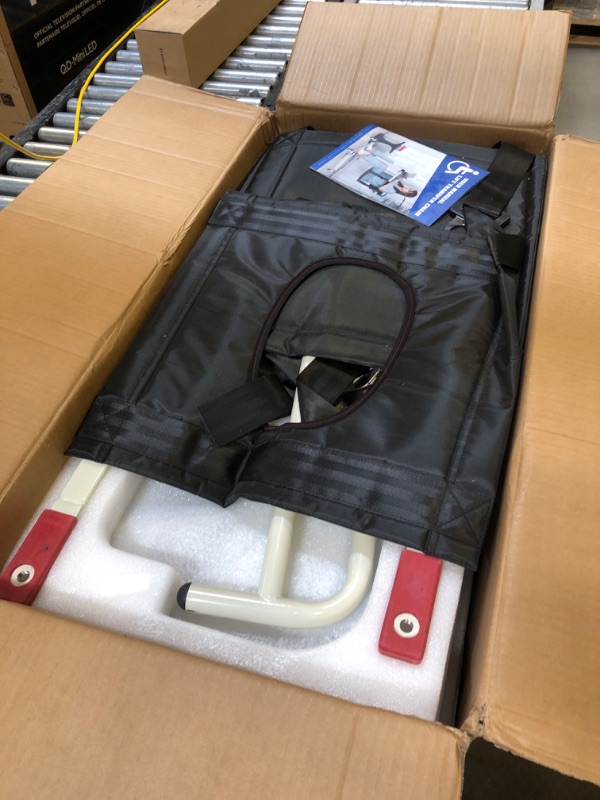 Photo 1 of Patient Lift Transfer Chair, Patient Lift for Home, Patient Transfer Lift Wheelchair for Car, Lightweight Bedside Bathroom Wheelchair Shower Chair for Seniors, Patient Lift Aid