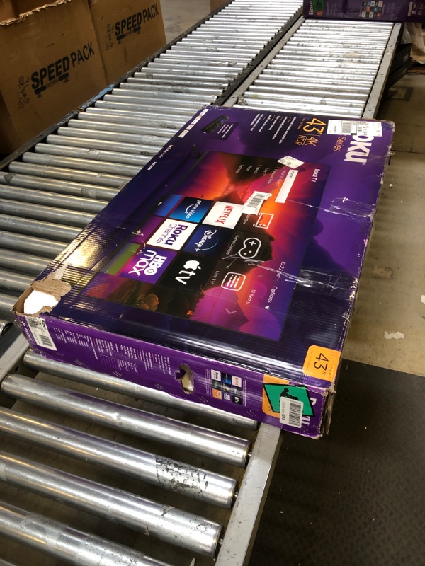 Photo 1 of Roku Smart TV – 43-Inch Select Series 4K HDR RokuTV with Roku Enhanced Voice Remote