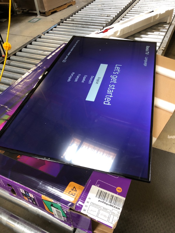 Photo 1 of Roku Smart TV – 43-Inch Select Series 4K HDR RokuTV with Roku Enhanced Voice Remote