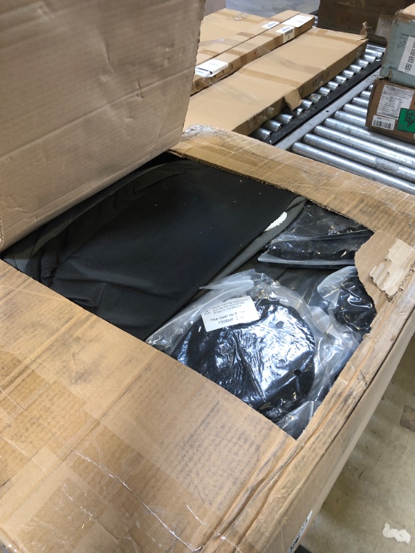 Photo 1 of RVMasking 5th Wheel RV Cover, 34'1"-37' Heavy Duty 7 Layers Top Fifth Wheel Cover with 4 Tire Covers, Windproof Rip-Stop Anti-UV Trailer Cover, Dark Gray