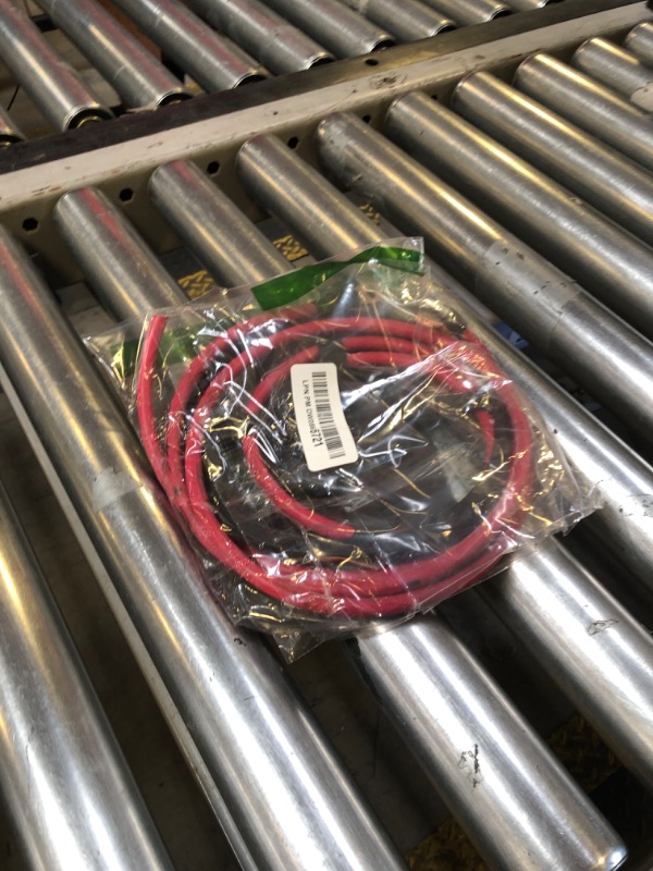 Photo 1 of Taukealugs 6 AWG Gauge Wire UL1015 Battery Power Tinned Oxygen Free Copper OFC Welding Cable Boat Inverter 6 1/2feet Red and 6-5/16inch Lugs Terminal Connectors with Heat Shrink Tube