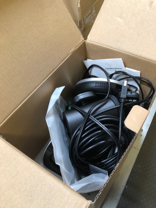 Photo 1 of TONGVEO 4K Conference Room Camera System, AI Auto-Tracking PTZ Camera 5X Digital Zoom with Speakerphone Set 120° Wide-Angle USB3.0 for Zoom Skype Teams OBS and More
