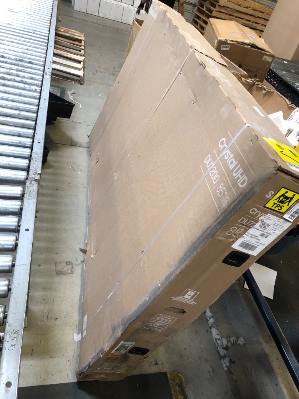 Photo 1 of Factory Sealed --  SAMSUNG 85-Inch Class Crystal UHD 4K DU7200 Series HDR Smart TV w/Object Tracking Sound Lite, PurColor, Motion Xcelerator, Mega Contrast, Q-Symphony (UN85DU7200, 2024 Model)
