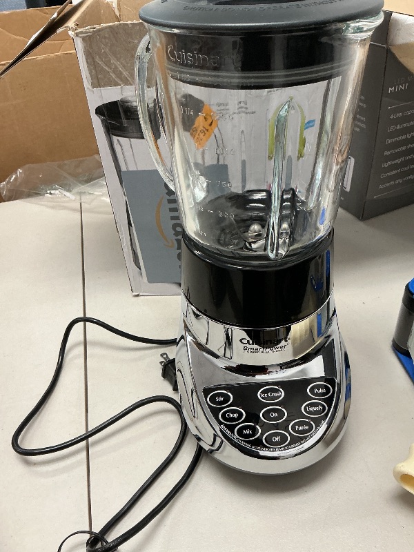 Photo 1 of Cuisinart SPB-7CH SmartPower 40-Ounce 7-Speed Electronic Bar Blender, Chrome
