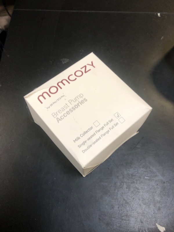 Photo 1 of Momcozy Original S9 Pro/S12 Pro Replacement Accessories, Only Compatible with Momcozy S9 Pro/S12 Pro Breast Pump NOT for S9/S12 (Single-Sealed Full Set Collector Cup with 24mm Flange,180ml, 1 Pack)