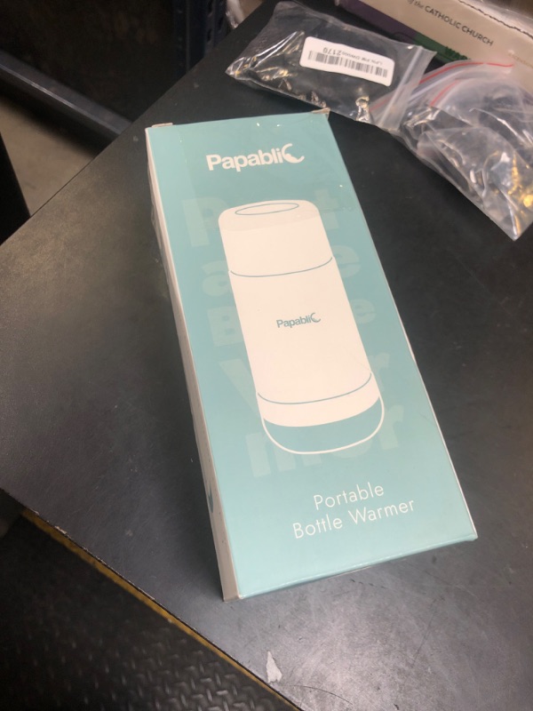Photo 1 of Papablic Portable Travel Baby Bottle Warmer On The Go, Fits Most Car Cup Holders, 12 oz