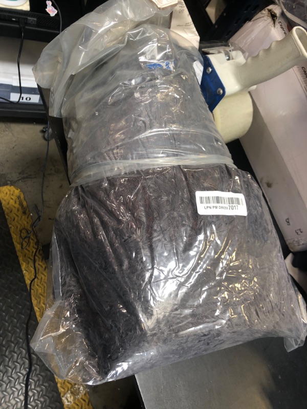 Photo 1 of HQAYW Fluffy Area Rugs for Living Room Bedroom, Machine Washable 4x6 Ultra Soft Shag Bedside Rug,Indoor Floor Non-Slip Modern Plush Carpet for Kids,Girls,Boys and Nursery Rooms,Grey