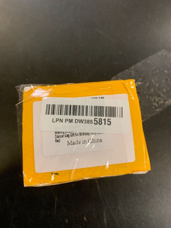 Photo 1 of Gangban Mini Wacky Waving Inflatable Tube Guy, Desktop Mini Inflatable Tube Man with Blower Gag Prank Gift for Office Birthday Party-Red