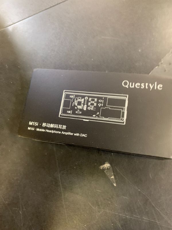 Photo 1 of Questyle M15i Headphone Amplifier [MFi Certified] Portable USB DAC Amps with 4.4mm and 3.5mm Dual Outputs Supports PCM 768kHz/DSD512 High Resolution Lossless for Smartphones/PC/Laptops
