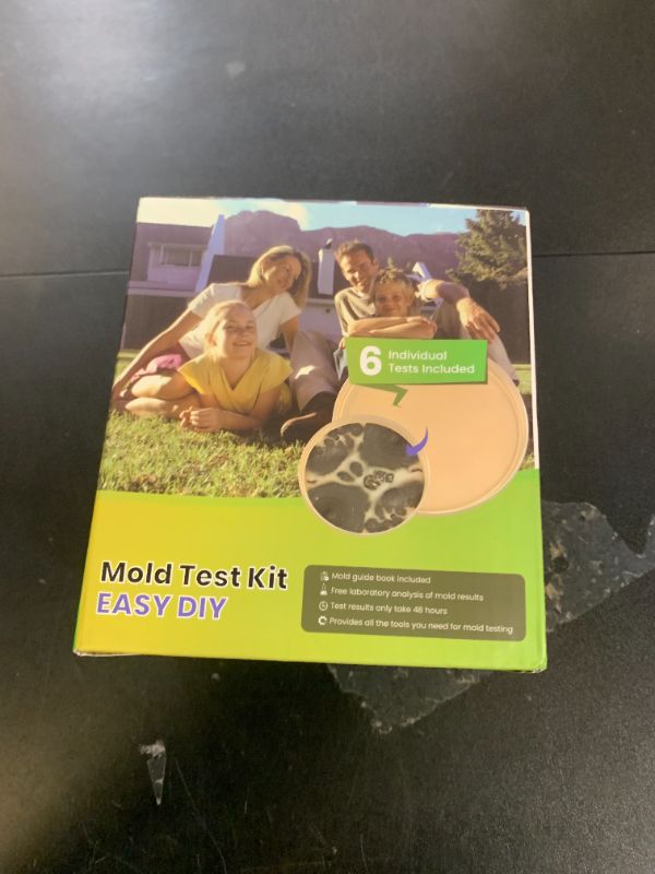 Photo 1 of Mold Test Kit for Home - 6 Detection Tests,DIY Test Kit for Indoor Air and Household Surface Detection, Includes Detailed Mold Identification Guide and Free Lab Analysis