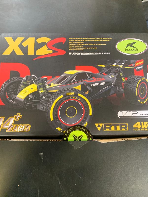 Photo 1 of LAFPACY RLAARLO 1/12 Brushless RC Cars for Adults, Max 50 MPH Fast RC Buggy, All Terrain High Speed Remote Control Car Hobby Off-Road RC Truck 4x4 Monster Trucks with 3S Battery