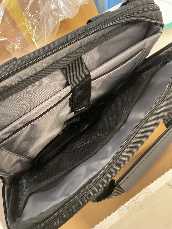 Photo 1 of See notes and pictures Targus CityLite Laptop Briefcase Shoulder Messenger Bag for 15.6-Inch Laptop, Black (TBT053US)