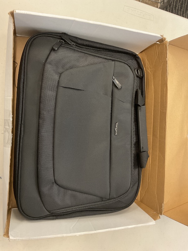 Photo 1 of See notes and pictures Targus CityLite Laptop Briefcase Shoulder Messenger Bag for 15.6-Inch Laptop, Black (TBT053US)