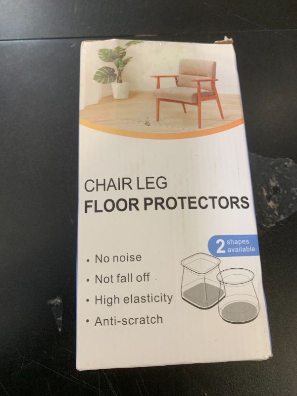 Photo 1 of 32 Pcs Chair Leg Protectors for Hardwood Floors, Silicone Felt Furniture Leg Cover Pad for Protecting Floors from Scratches and Noise, Smooth Moving for Chair Feet(Large fit : 1.3'' - 2'')