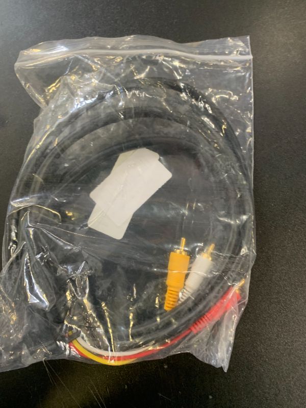 Photo 1 of HDMI to RCA Cable, 1080P 5ft/1.5m HDMI Male to Male 3RCA Component AV Adapter Cable One-Way Transmission from HDMI to RCA M/M (NO Signal Conversion Function) Connector Transmitter for TV HDTV
