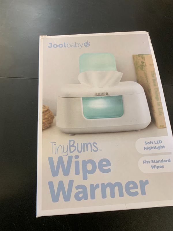 Photo 1 of TinyBums Baby Wipe Warmer & Dispenser with LED Changing Light & On/Off Switch - Jool Baby