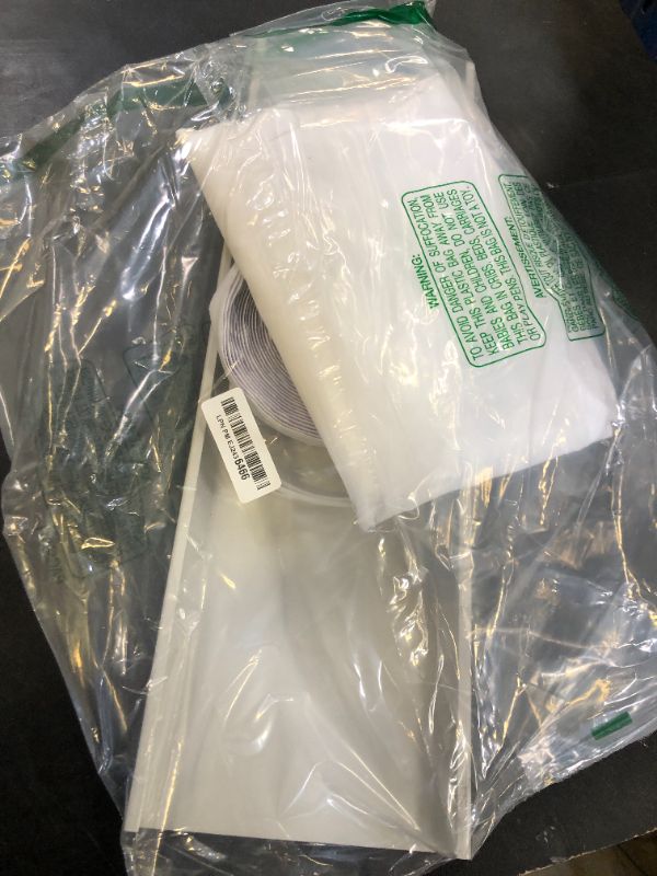 Photo 1 of 400CM (157") Portable AC Window Seal Kit for Casement Crank Skylight Windows, Newest Waterproof Insulated Window Vent Kit with Flexible Zipper Design for Single&Dual Hose Air Conditioners, No Drilling