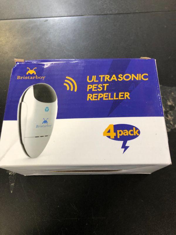 Photo 1 of 2025 Upgraded Ultrasonic Pest & Insect Repeller, Ultrasonic Repellent for Roach, Rodent, Mouse, Bugs, Mosquito, Mice, Spider, Ant, Electronic Plug in Pest Deterrent, 4 Packs