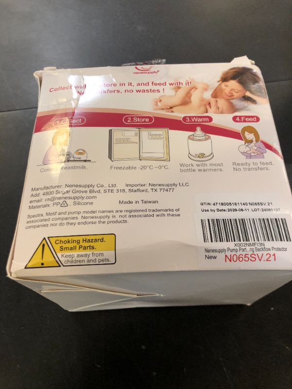 Photo 1 of Nenesupply Pump Parts Compatible with Spectra S2 S1 9 Plus Breast Pump to Replace Spectra Pump Parts S2 Accessories Flange 21mm Duckbill Valve Tubing Bottles Backflow Protector